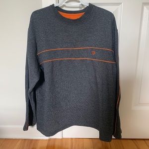 Wilson ULTRA Grey & Orange sweatshirt
